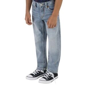 Levi's Boy's 502 Regular Taper Denim Blue Jeans Size 12 NWT